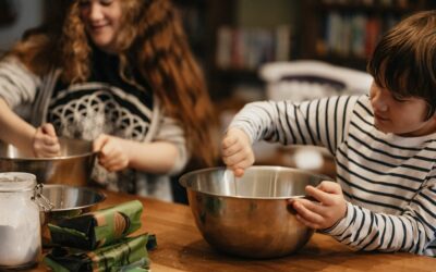 Baking with kids