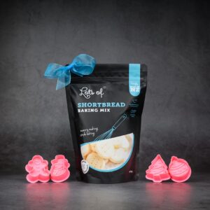 Shortbread Baking Mix & Christmas Cutters Combo