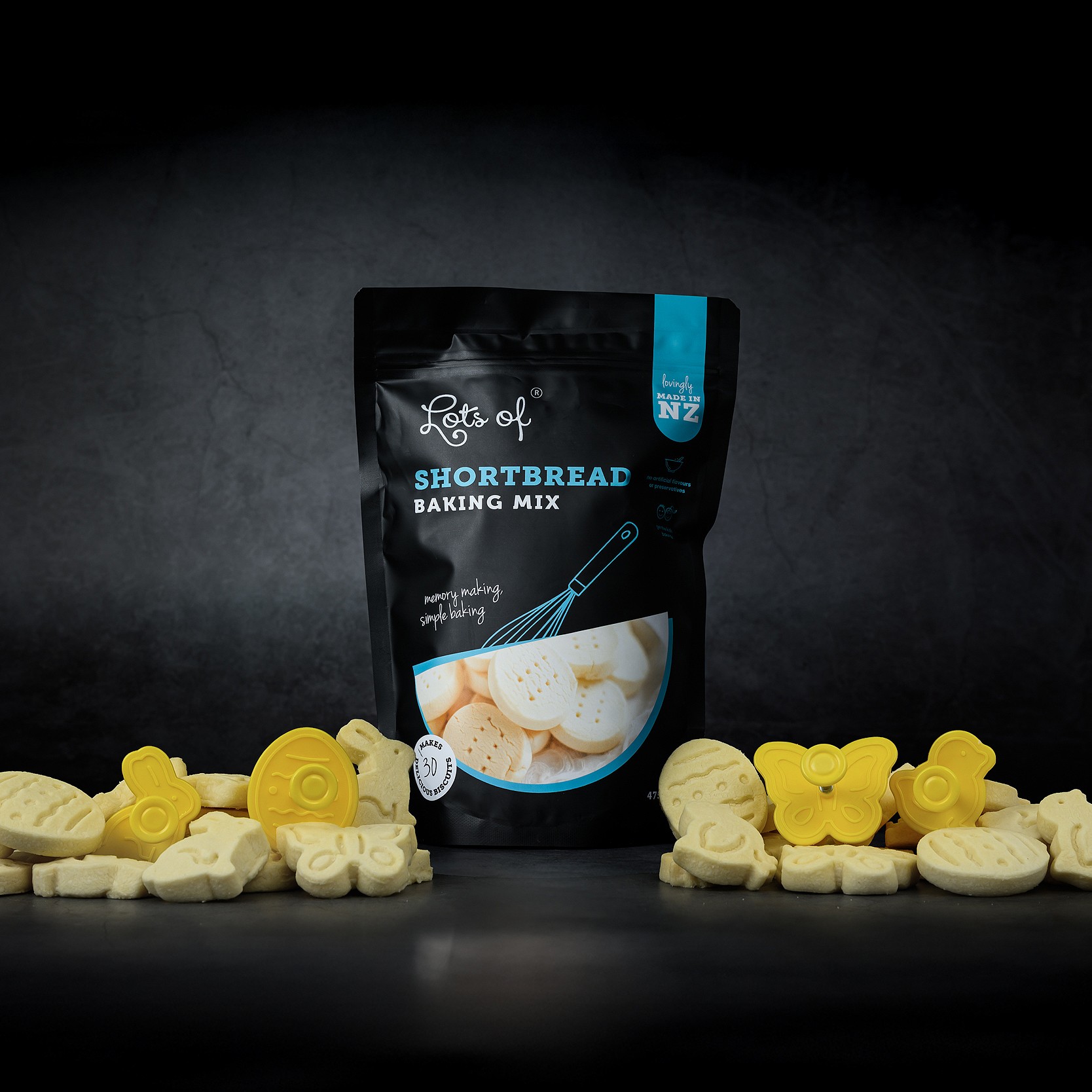 Shortbread Baking Mix & Easter Cutters 4 Shortbread Baking Mix & Easter Cutters